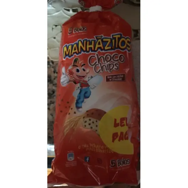 Manhãzitos Bolo com Pepitas de Chocolate