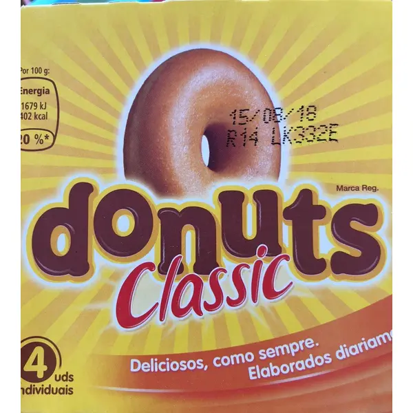 Donuts Clássicos x4
